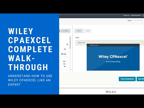 Complete Walthrough of Wiley CPA Review