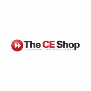 The CE Shop Chart Logo