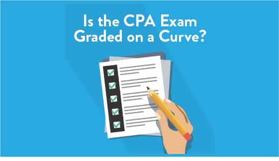 is the cpa exam graded on a curve