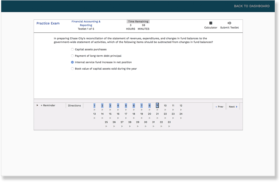 Surgent CPA Testbank