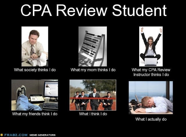 CPA Jokes Review Student Meme