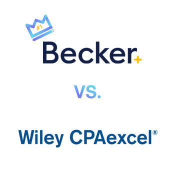 wiley cpa exam review vs becker