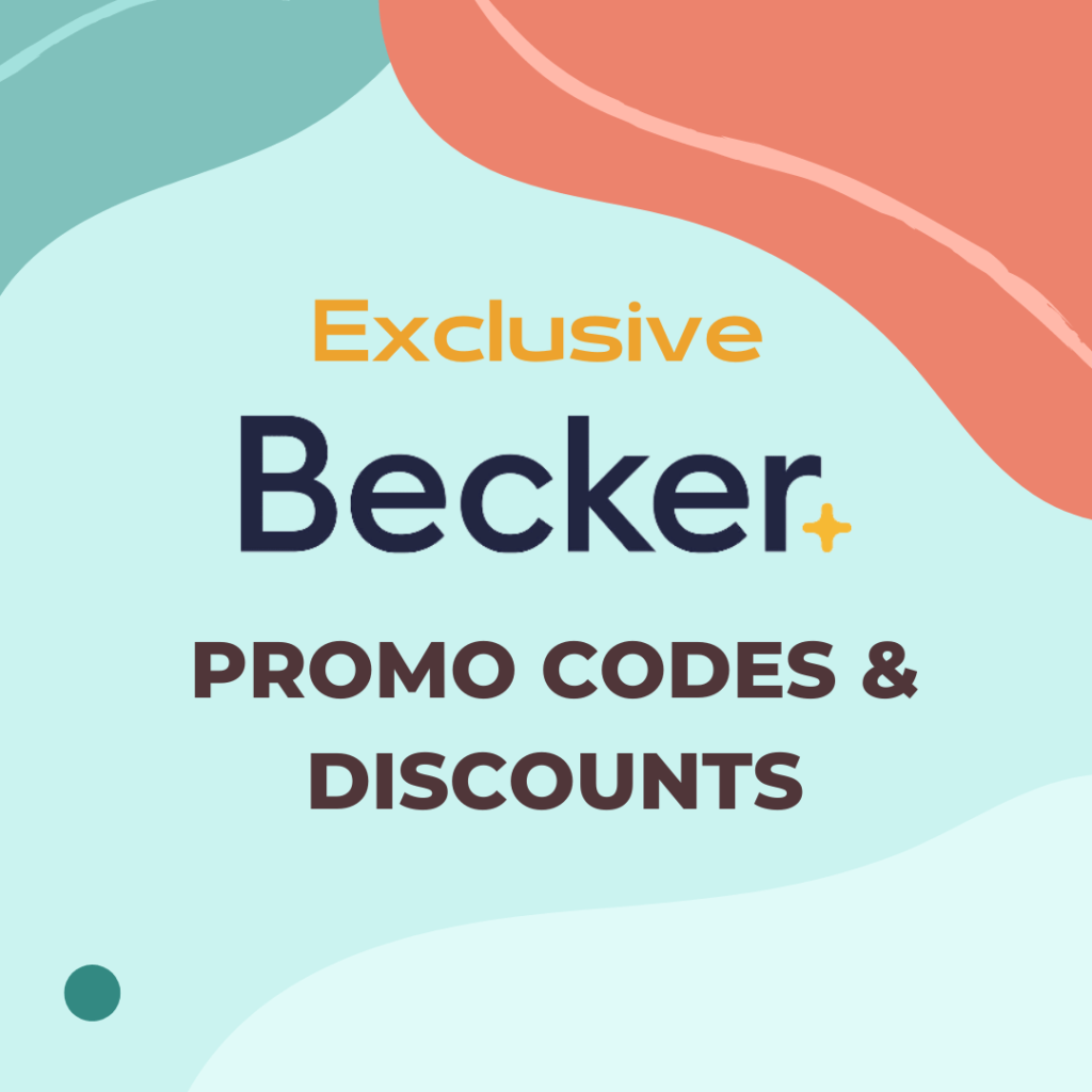 Becker Promo Codes & Discounts July 2024